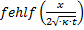 Fehlerfunktion